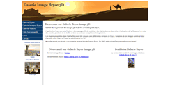 Desktop Screenshot of galerie-bryce.com